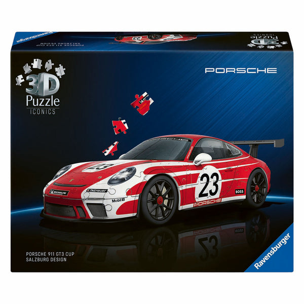3D Puzzel Iconics Porsche 911 Salzburg Editie - 154st.