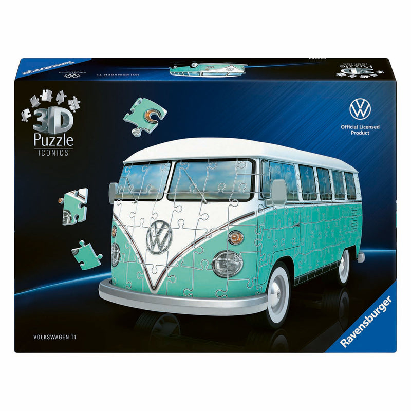 Ravensburger 3D Puzzel Iconics Volkswagen T1 - 185st.