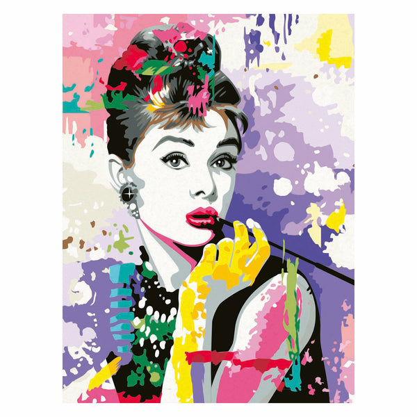 Ravensburger CreArt Schilderen op Nummer - Audrey Hepburn
