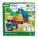 Brio Treinset Hijs en Laad Startset - 14dlg.