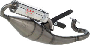 Uitlaat LeoVince HM-TT Piaggio, Gilera 2 takt Black Edition