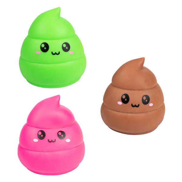 Fun Kneedbare Lachende Drol XXL Rekbaar, 13cm
