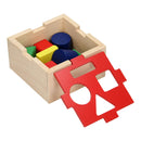 Houten Vormenstoof met Deksel