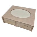 Houten Kist Boekvorm met Fotolijst