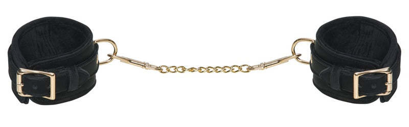 BK Handcuffs Velvet black