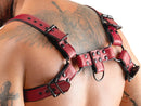 Men's Chest Harness red S-XL