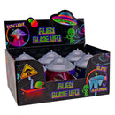 Ufo Slijm met Licht en Glow in the dark Alien
