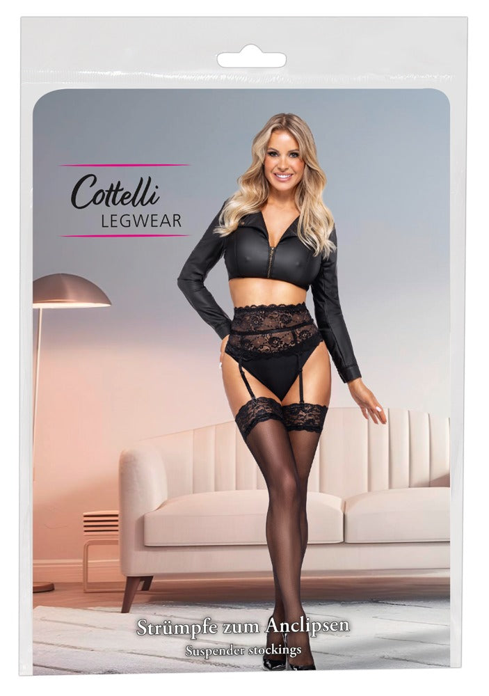Stockings black M