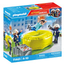 Playmobil Action Heroes Brandweerlieden met luchtkussens