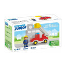 Playmobil Junior Junior Brandweerwagen met ladder