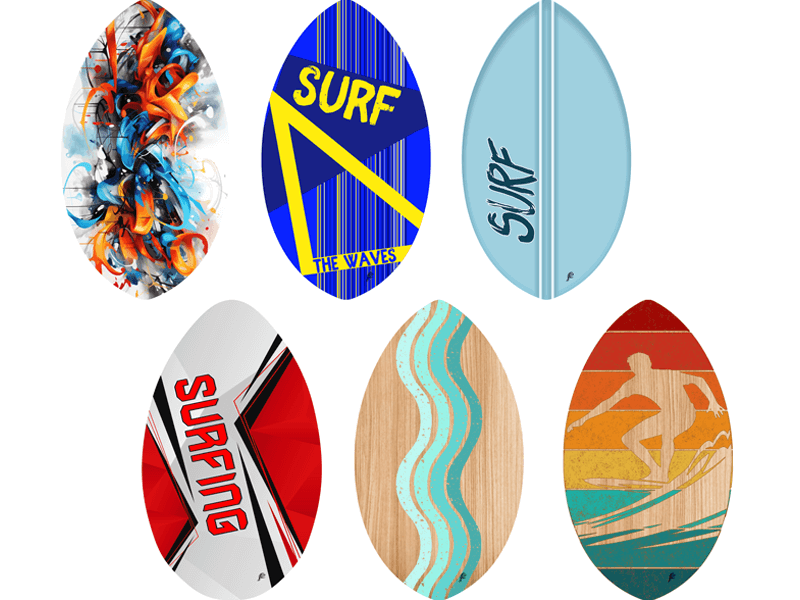 6 skimboard hout 90 cm 6 ass. 02208