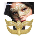 Oogmasker Venice Felina Goud