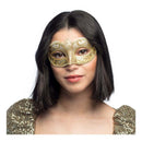 Oogmasker Venice Felina Goud