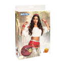 Belly Dance Set Rood, 3dlg.