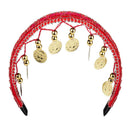 Belly Dance Set Rood, 3dlg.