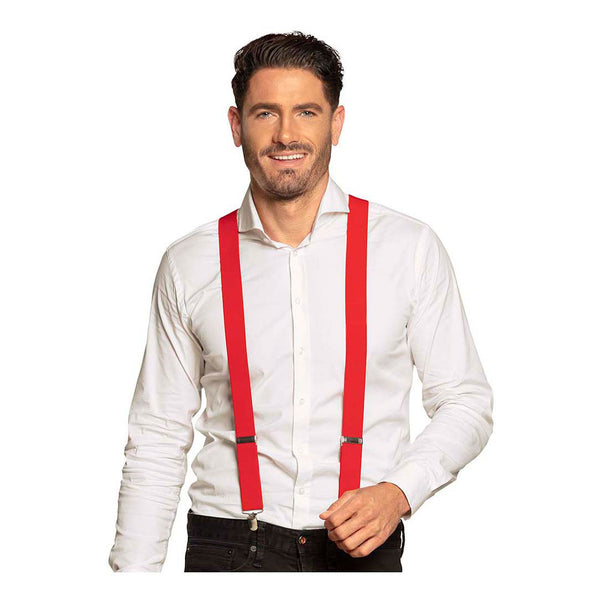 Bretels Basic Rood