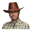 Hoed Elroy Bruin Leer