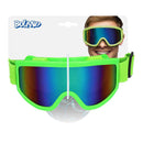 Party Skibril Neon Groen