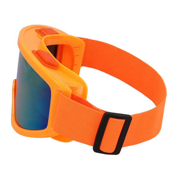 Party Skibril Neon Oranje