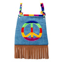 Schoudertas Peace, 19x19cm
