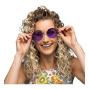 Partybril Hippie XL Paars