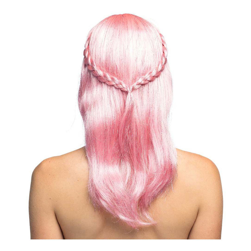 Pruik Roze