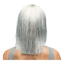 Pruik Crazy Zilver