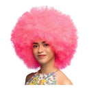 Pruik Sugar Neon Roze