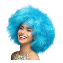 Pruik Sugar Neon Blauw