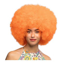 Pruik Sugar Neon Oranje