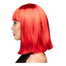 Pruik Dance Neon Rood