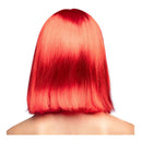 Pruik Dance Neon Rood