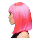 Pruik Dance Neon Roze