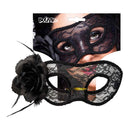 Kanten Oogmasker Mystique Zwart