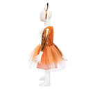 Verkleedjurk en Haarstuk Vos, 3-4 jaar