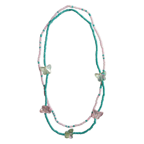 Pretty Shy Butterfly Kettingset - 2st.