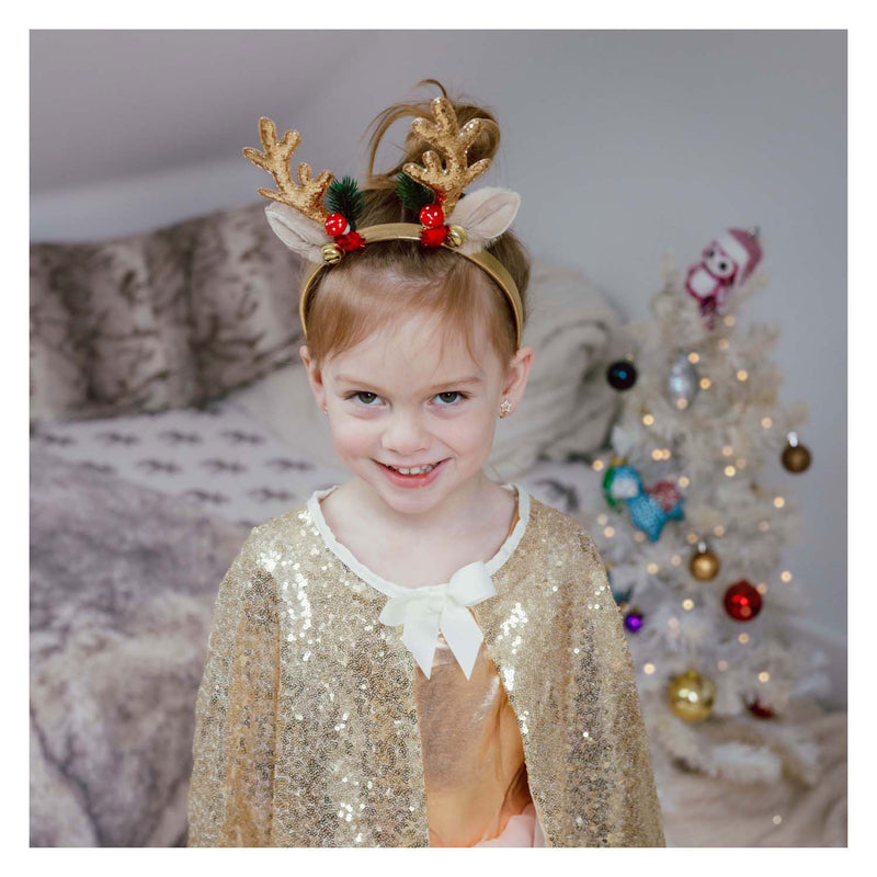 Holiday Rudolph Haarband - Goud