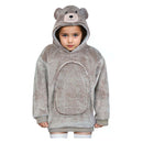 Noxxiez Knuffel Hoodie Small Trui Beer, 3-6 Jaar