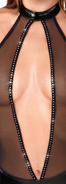 Noir Body Rhinestones L