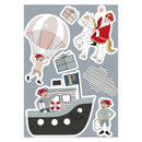 Raamstickers Sint & Co.