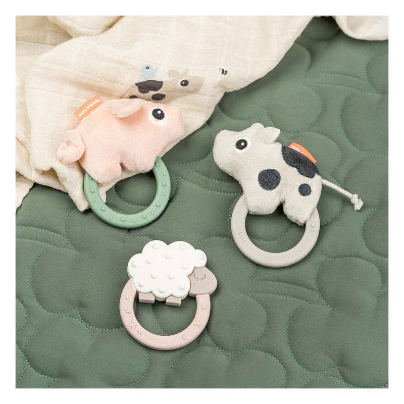 Done by Deer Zintuiglijke Rammelaar/Bijtring Pigee