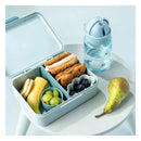 Done by Deer Broodtrommel met Vakken - Blauw