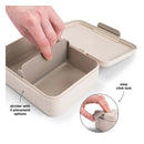 Done by Deer Broodtrommel met Vakken - Beige