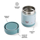 Done by Deer Geïsoleerde Voedselbakje Tiny Farm - Blauw