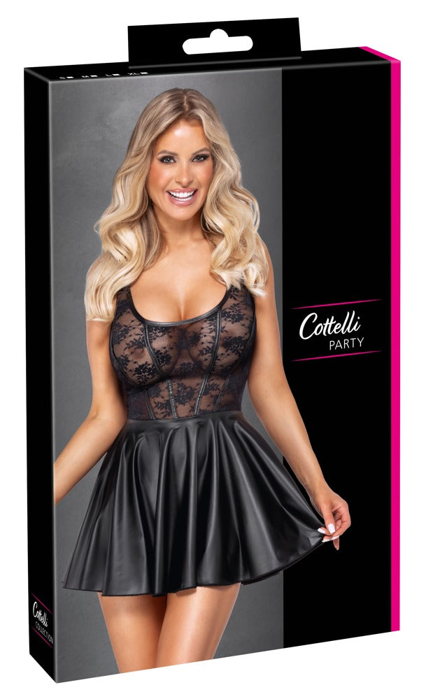 Dress with lace XL