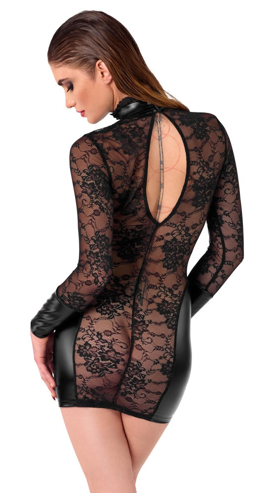 Noir Dress collar L