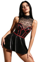Dress black/red S