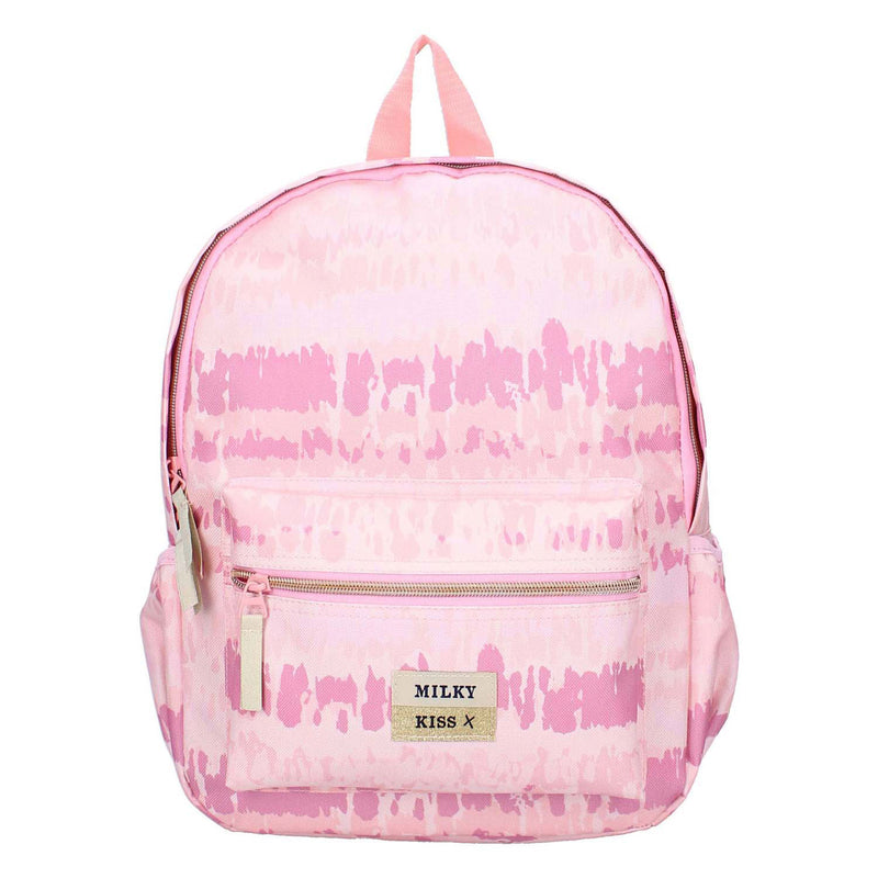 Milky Kiss Rugzak Love And Laughter - Roze