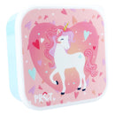 Broodtrommel Pret Fresh Bites Eenhoorn - 3dlg.