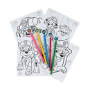 Kleurblok PAW Patrol met 5 Kleurpotloden